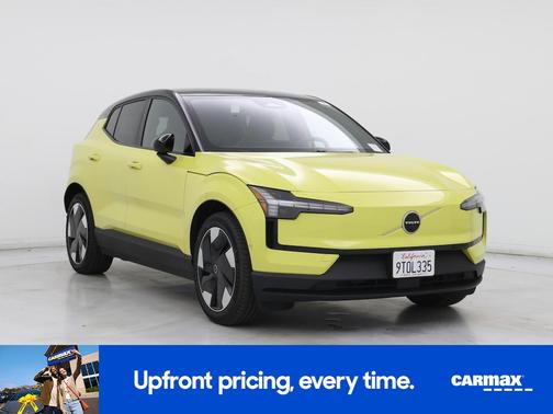 Yellow 2025 Volvo EX30 Twin Motor Ultra