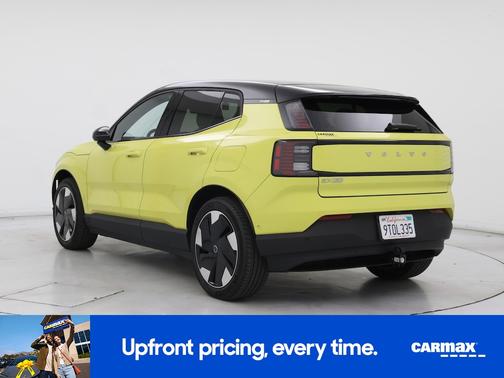 Yellow 2025 Volvo EX30 Twin Motor Ultra