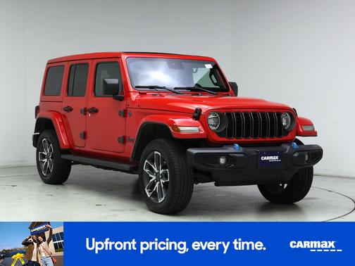 Red 2024 Jeep Wrangler 4xe Sport S
