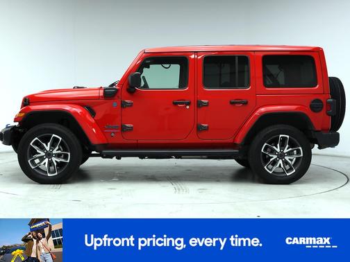 Red 2024 Jeep Wrangler 4xe Sport S
