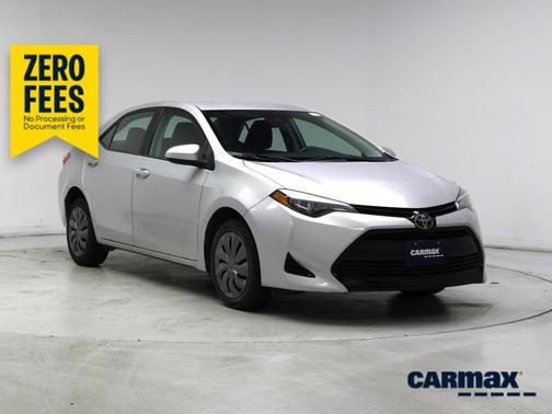 Silver 2017 Toyota Corolla LE