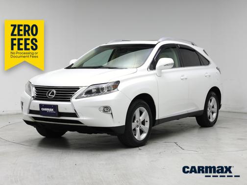 White 2015 Lexus RX 350