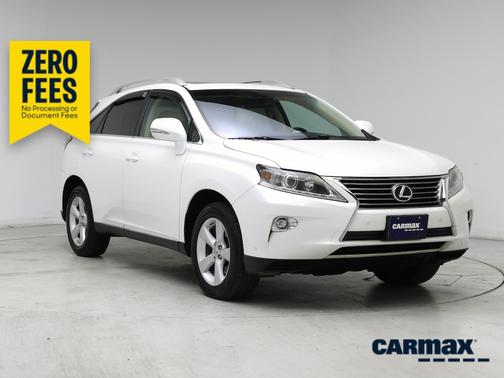White 2015 Lexus RX 350