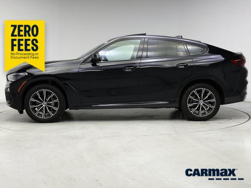 Black 2020 BMW X6 xDrive40i