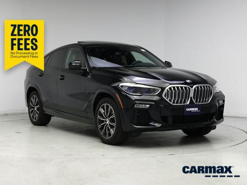 Black 2020 BMW X6 xDrive40i