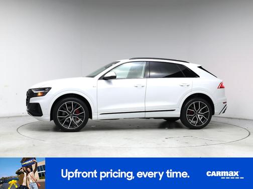 White 2023 Audi Q8 Premium Plus