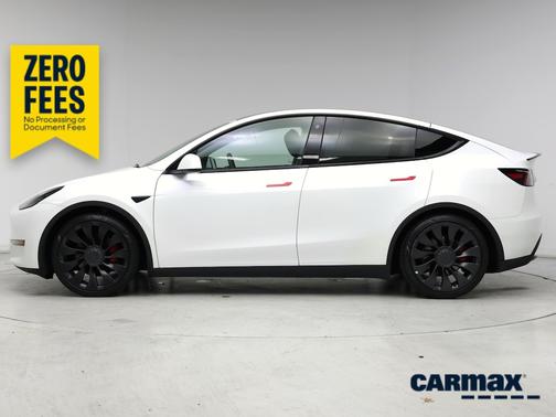 White 2022 Tesla Model Y Performance