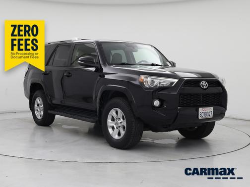 Black 2018 Toyota 4Runner SR5 Premium
