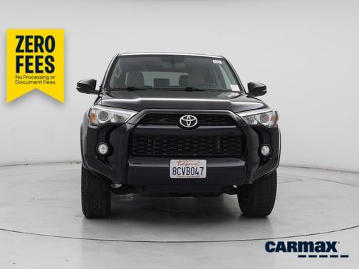 Black 2018 Toyota 4Runner SR5 Premium