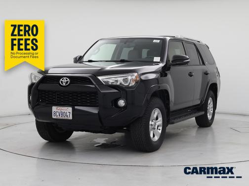 Black 2018 Toyota 4Runner SR5 Premium