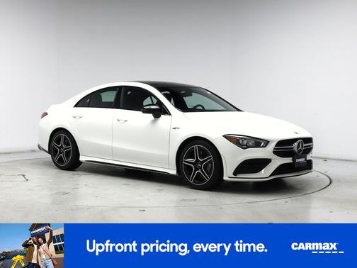 White 2022 Mercedes-Benz AMG CLA 35