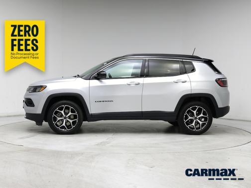 Silver 2025 Jeep Compass Limited