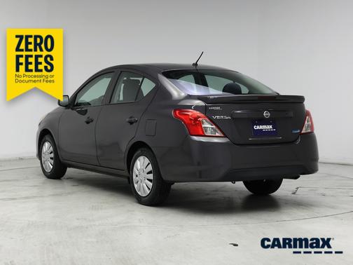 Gray 2015 Nissan Versa S Plus