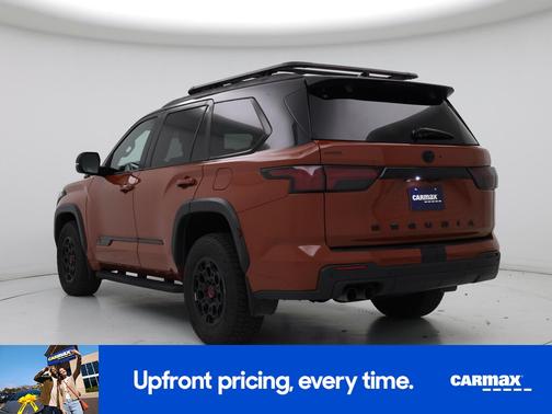 Orange 2024 Toyota Sequoia TRD Pro