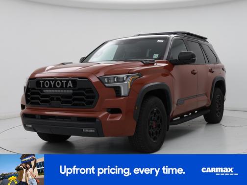 Orange 2024 Toyota Sequoia TRD Pro