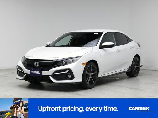White 2021 Honda Civic Sport