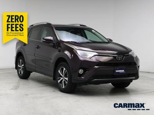 Purple 2017 Toyota RAV4 XLE