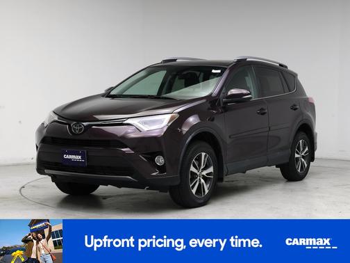 Purple 2017 Toyota RAV4 XLE