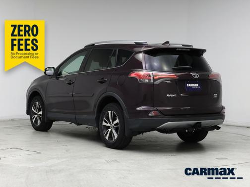 Purple 2017 Toyota RAV4 XLE
