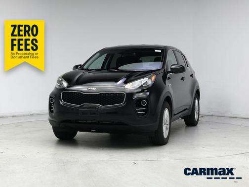 Black 2018 Kia Sportage LX