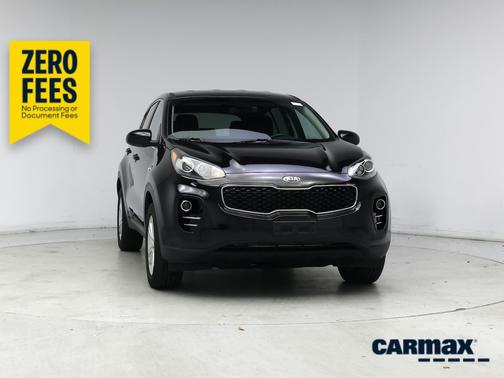 Black 2018 Kia Sportage LX