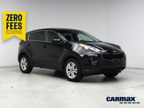 Black 2018 Kia Sportage LX