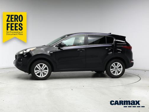 Black 2018 Kia Sportage LX