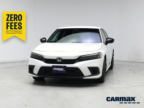 White 2023 Honda Civic Sport
