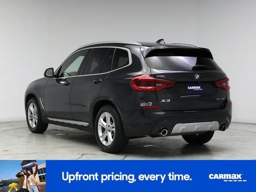 Black 2020 BMW X3 XDrive30i