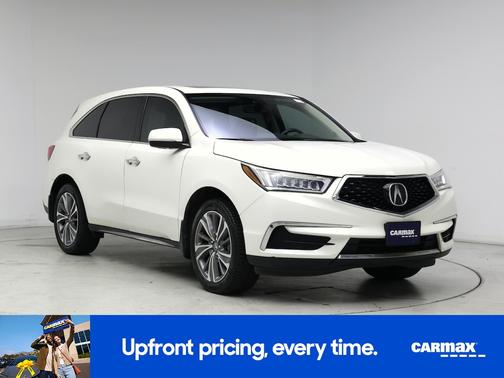 White 2018 Acura MDX