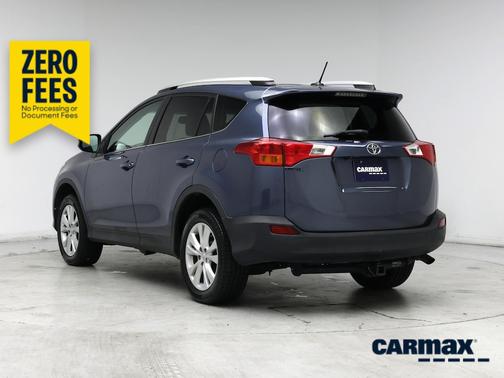 Blue 2014 Toyota RAV4 Limited