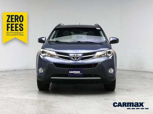 Blue 2014 Toyota RAV4 Limited
