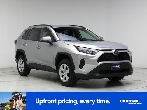 White 2021 Toyota RAV4 LE