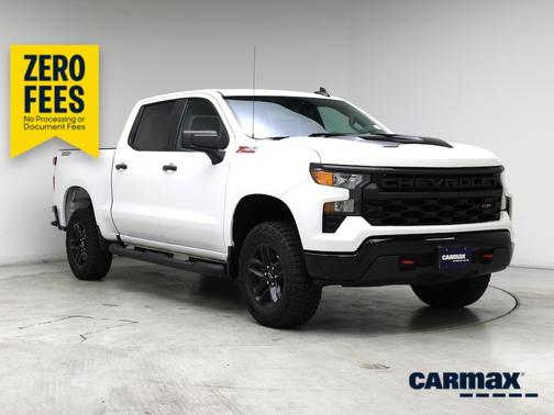 White 2023 Chevrolet Silverado 1500 Custom Trail Boss