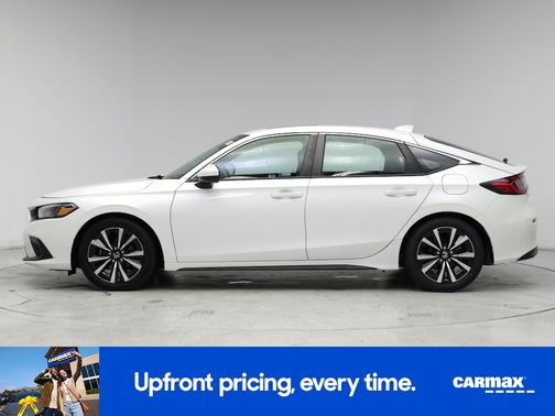 White 2023 Honda Civic EX-L