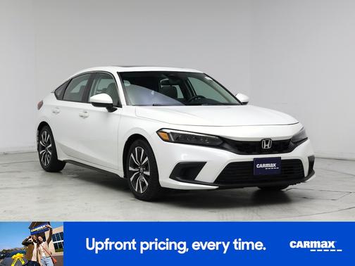 White 2023 Honda Civic EX-L