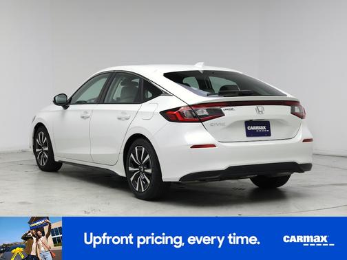 White 2023 Honda Civic EX-L