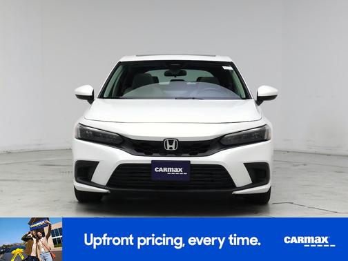 White 2023 Honda Civic EX-L