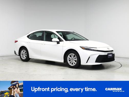 White 2025 Toyota Camry LE