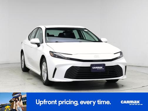 White 2025 Toyota Camry LE