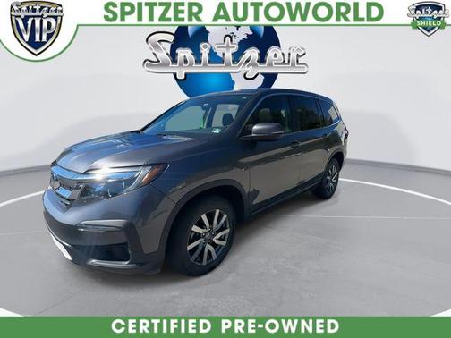 Modern Steel Metallic 2021 Honda Pilot EX-L