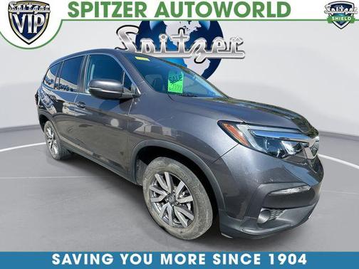 Modern Steel Metallic 2021 Honda Pilot EX-L
