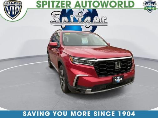 Radiant Red Metallic II 2025 Honda Pilot Touring