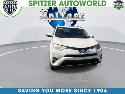 Super White 2016 Toyota RAV4 XLE