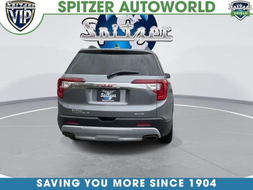 Satin Steel Metallic 2020 GMC Acadia SLT