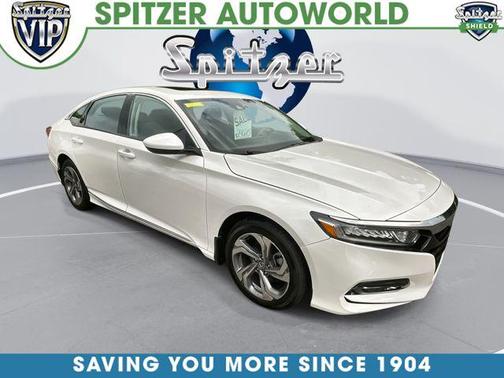 Platinum White Pearl 2019 Honda Accord EX