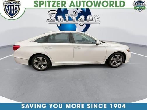 Platinum White Pearl 2019 Honda Accord EX