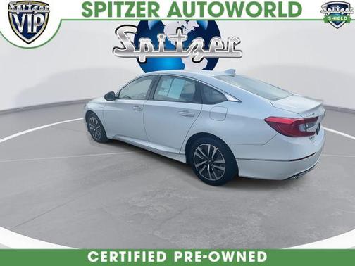 Platinum White Pearl 2020 Honda Accord Hybrid Touring