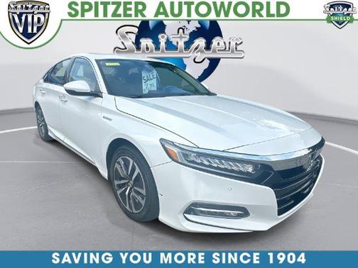 Platinum White Pearl 2020 Honda Accord Hybrid Touring