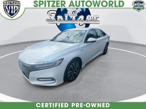 Platinum White Pearl 2020 Honda Accord Hybrid Touring